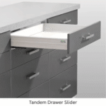 TAITA High Quality Tandem Drawer Slider White - Image 3