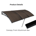 Solid Canopy Front Aluminum Bar - Image 2