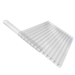 Solid Polycarbonate Sheet End Cover Strip - Image 4
