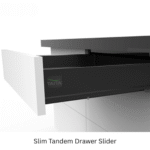 TAITA High Quality Slim Tandem Drawer Slider Grey - Image 7