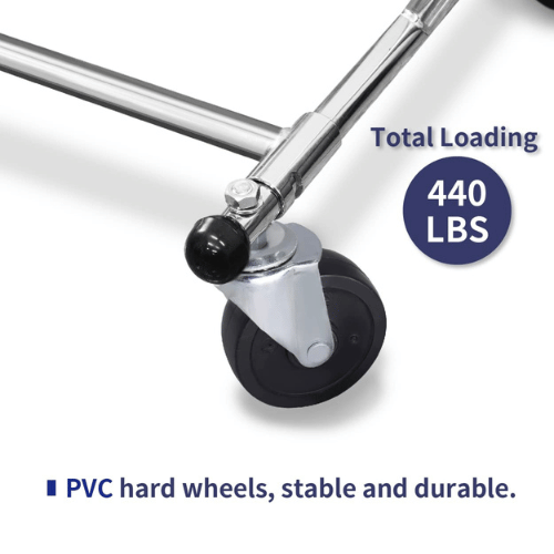 434 TAITA High Quality Black Rubber Screw Wheel  - Image 3