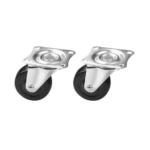 TAITA High Quality Black Rubber Wheel - Image 2