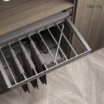 TAITA Elite Wardrobe Pull Out Trousers Rack - Image 4