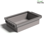 Wardrobe Pull Out Leather Storage Basket