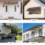 Solid Heavy Duty Plastic Canopy Bracket - Image 7