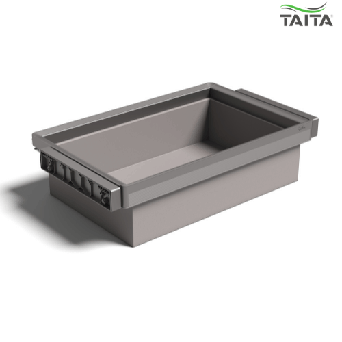 Wardrobe Pull Out Leather Storage Basket
