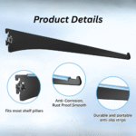 Solid Display M10 Bracket Black - Image 4