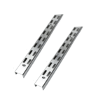 A5 Rack Bar Double Hole silver
