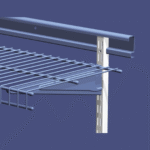 Solid A5 Rack Bar Double Hole silver - Image 5