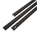A5 Rack Bar Double Hole Black