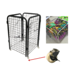 Standing Display Storage Black