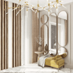 Luxury Geometric Modular Wall Mirror Panels - Image 5