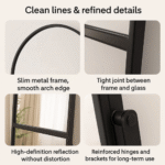 Luxury Arched Standing or Wall Mount Mirror - Image 7