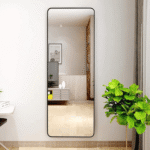 Luxury Rectangular Standing or Wall Mount Mirror - Image 4
