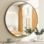 Wall Mount Round Mirror