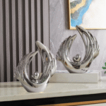 Wings of Love Ceramic Decorative Sculpture