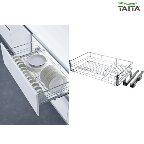Stainless Steel Dish Storage Rack