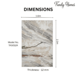 Luxurious Modern Diagonal Linear Area Rug - Image 3