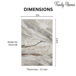 Luxurious Modern Diagonal Linear Area Rug - Image 4