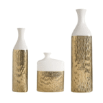 Luxury Home Decor Gold Hollow Ceramic Flower Vase - Image 6