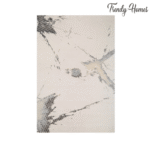 Luxurious Modern Geometric Echo Stamps Area Rug - Image 2