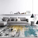 Luxurious Modern Abstract Design Rug Carpet in Multicolor - Image 5