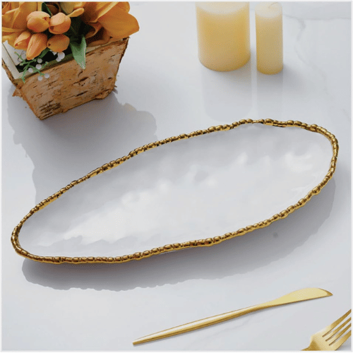 Oval Ceramic Trinket Tray