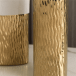 Luxury Home Decor Gold Hollow Ceramic Flower Vase - Image 5