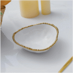 Ceramic Triangle Trinket Tray