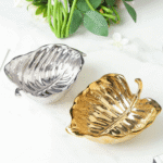 Ceramic Leaf Trinket Bowl