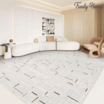 Modern Meridian Area Rug