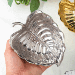 Luxurious Ceramic Leaf Trinket Bowl - Image 5