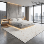 Luxurious Modern Meridian Area Rug - Image 8