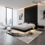 Luxurious Vintage Eclipse Ink Art Rug - Image 5