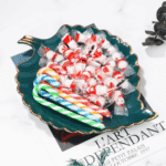Luxurious Ceramic Leaf Shape Trinket Tray - Image 3