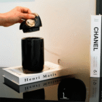 Luxury Ceramic Black And Gold Decorative Trinket Storage Jar TAJ039 - Image 4