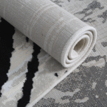 Luxurious Vintage Eclipse Ink Art Rug - Image 9