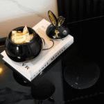 Luxury Ceramic Black And Gold Decorative Trinket Storage Jar TAJ040 - Image 4