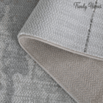 Luxurious Aesthetic Aged Parchment Abstract Area Rug - Image 7