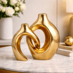 Minimalist Hollow Ceramic Vase Set TAJ006