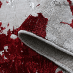 Luxurious Abstract Marble Area Rug - Image 8