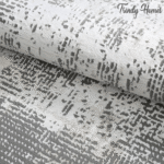 Luxury Abstract Bold Charcoal Border framed area Rug - Image 7