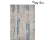 Luxurious Modern Abstract Brushstroke Area Rug - Image 2
