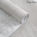 Luxurious Modern 3D Hexagon Geometric Area Rug - Image 8