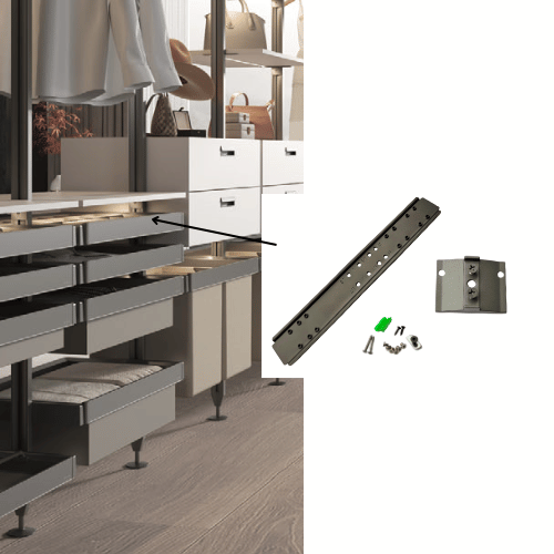 LEGO Wardrobe System Slide Installation