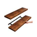 Floating shelf in Dark Walnut