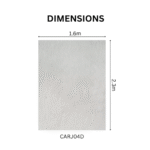 Luxurious Modern Fluffy Soft Rug Carpet White - Image 3