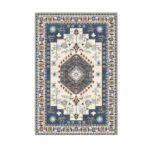 Geometry Floral Pattern Rug Carpet