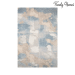 Luxurious Modern Linear Labyrinth Area Rug - Image 2