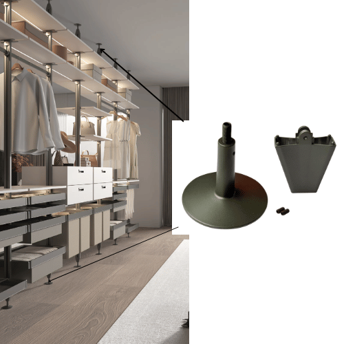 TAITA LEGO Wardrobe System Top & Bottom Installation Kit